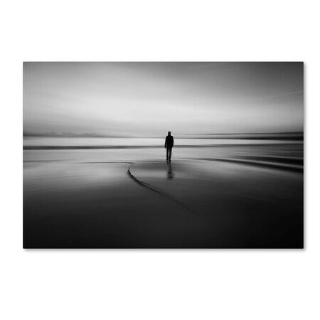 Trademark Fine Art Santiago Pascual Buye 'Walking To Nowhere' Canvas Art, 22x32 1X02448-C2232GG